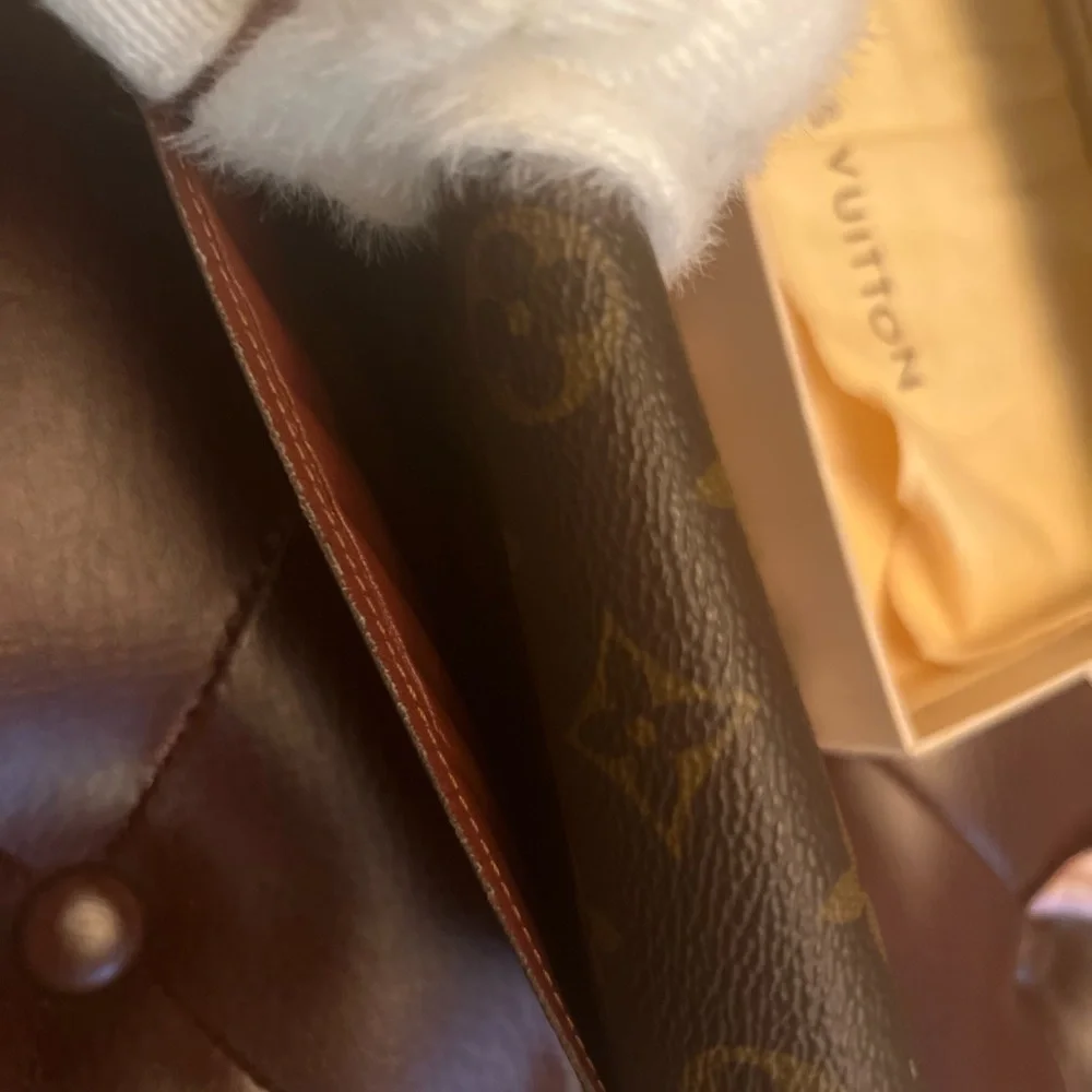 LOUIS VUITTON Long Wallet Portefeuille Sarah Monogram canvas 💯% Authentic - Picture 6 of 16